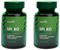 WELLOUS Aemis Spi2ro Plus Spirulina Natural Plant-Based Ingredients Fiber - Natural Nutrient Absorption Beauty Rejuvenation Remove Bad Breath 60 Tablets/Box (Pack of 2)