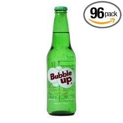Bubble Up Lemon Lime Soda - 12 oz (96 Glass Bottles)
