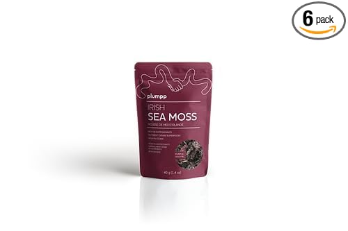 Generic P.lump Irish Sea Moss Purple 1.4 oz Pack of 6