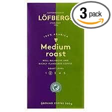 Lofbergs Kafferosteriet Medium Roast 3 pack