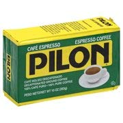 Café Pilon Decaffeinated Espresso Ground Coffee 10-Ounce (Pack of 3)