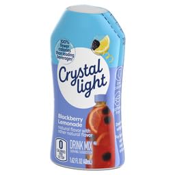 Crystal Light Liquid Drink Mix Blackberry Lemonade Flavor 1.62 OZ (Pack of 12)