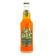 Hank's Gourmet Orange Cream Soda (Rich Smooth &amp Creamy) TWENTYFOUR bottles 6 - 4 Packs Each bottle is 12 oz (Pack of 24)