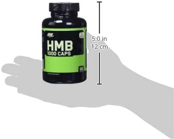 Optimum Nutrition HMB 1000 Caps 1g of Calcium beta-Hydroxy beta-methylbutyrate per Capsule 90 Capsules 30 Servings (Pack of 2)
