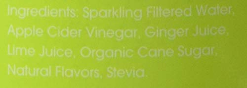 Poppi Ginger Lime Prebiotic Soda 12 Fl Oz (Pack of 12)