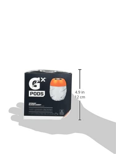 Gatorade Gx Hydration System Non-Slip Gx Squeeze Bottles Or Gx Sports Drink Concentrate Pods 4 Count (Pack of 6)