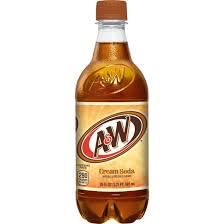 A&ampW Cream Soda Made With Aged Vanilla 20 Fl Oz Bottles (Pack of 12 Total of 240 Fl Oz)
