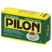 Café Pilon Decaffeinated Espresso Ground Coffee 10-Ounce (Pack of 3)