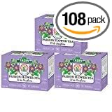 Tadin Tea Pasiflora - Passion Flower Tea 72 Tea Bags - Relax Mind Muscle Pasiflora - PACK OF 4