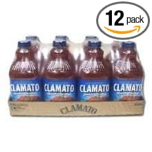 Clamato Juice Clamato Plastic 12-Ounce Packages (Pack of 12)