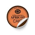 Apricot Cake Decaf Coffee Pods by Coffee Beanery | 192ct Bulk Flavored Decaf Coffee Pods Medium Roast Coffee