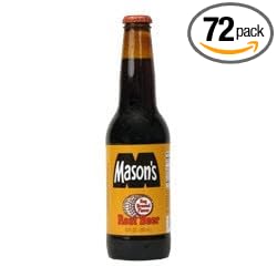 Mason's Root Beer - 12 oz (72 Glass Bottles)