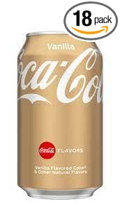 Cola Vanilla Cans 12 Oz 18 Pack In Snackur Safe Ship Box