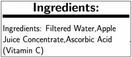 Ruby Kist 100 Percent Apple Juice 10 Fluid Ounce -- 24 per case.