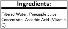 Sunberry Farms 100 Percent Pineapple Juice 33. 8 Fluid Ounce -- 12 per case.