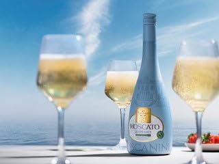 Tuscanini Italian Sparkling Grape Juice Gift Set 25.3oz | Moscato &amp Rose Sparkling Grape Juice | Non Alcoholic Sparkling Juice | Imported from Italy | Kosher