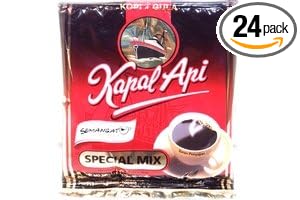 kapal api kopi bubuk special (ground coffee) - 1oz [24 units] (8991002105485)