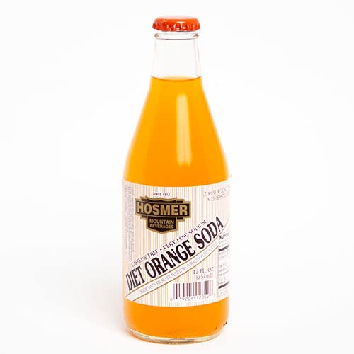 Hosmer Mountain DIET Orange- 12 oz (48 Glass Bottles)