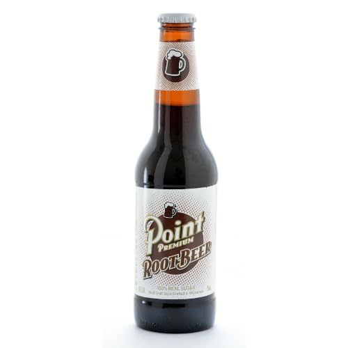 Point Premium Root Beer - 12 oz (24 Glass Bottles)