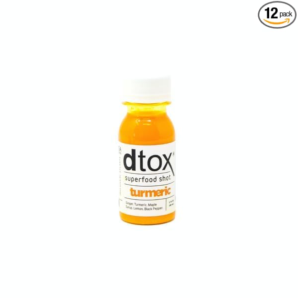 Dtox Juice – Turmeric (12-Pack Superfood Shots)