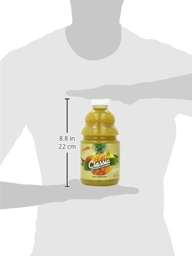Dr. Smoothie Pineapple Paradise Classic Blend Smoothie Bottles 46-Ounce