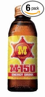 M-150 Energy Drink From Thailand Original 150ml. Pack of 6 (6 bottles)