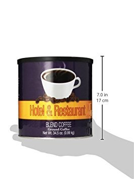 Chef's Quality Hotel and Restaurant Blend Ground Coffee 34.5 Ounce