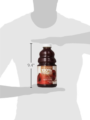 Dr. Smoothie Northwest Red Apple Orchard 100% Crushed Fruit Smoothie Bottles 46-Ounce