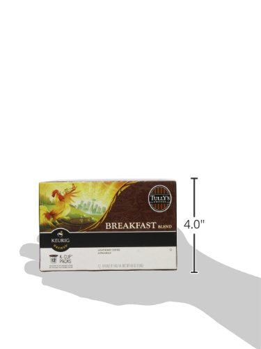 Tully's Coffee Breakfast Blend Keurig K-Cups 72 Count