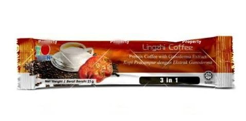 TriplesevenGlobal DXN Lingzhi 3 in 1 Coffee 25 Sachets With Ganoderma Extract (Pack of 1)