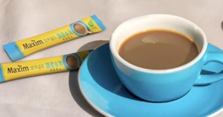 Instant Coffee Maxim Mocha Gold Zero Sugar Coffee Mix 11.5g x 50 Sticks