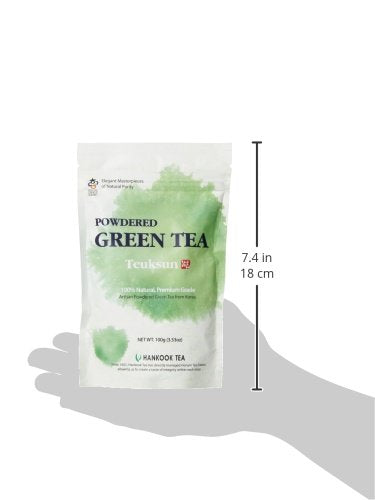 Hankook Tea Powdered Green Tea Teuksun 3.53 Ounce