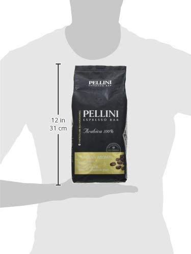 Pellini Caffè in grani Espresso Gusto Bar N. 3 gran Aroma 1 Confezione da 1 kg