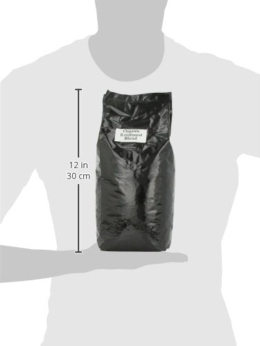 First Colony Organic Whole Bean Coffee Rainforest Blend 5-Pound