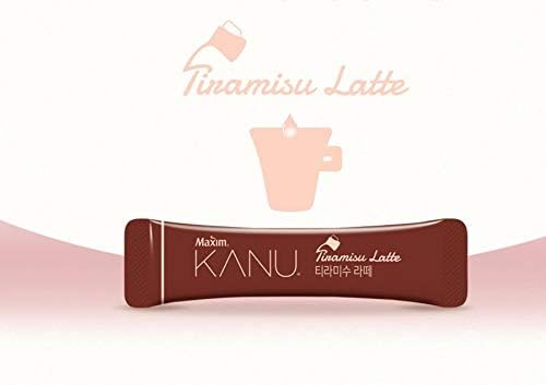 Maxim KANU Tiramisu Latte 48 Sticks (Pack of 2)