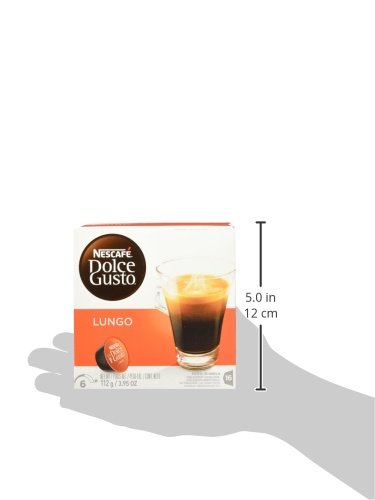 NESCAFÉ Dolce Gusto Coffee Capsules Café Lungo 48 Single Serve Pods (Makes 48 Cups) 48 Count