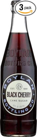 Boylan Soda Black Cherry 12.0 FO (Pack of 3)
