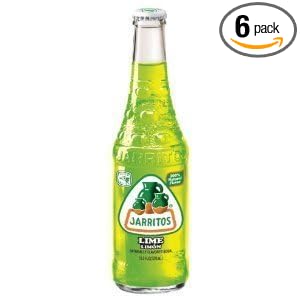 Jarritos Lemon Lime Mexican Soda Drink Glass Bottle 12.5 oz (Pack of 6)