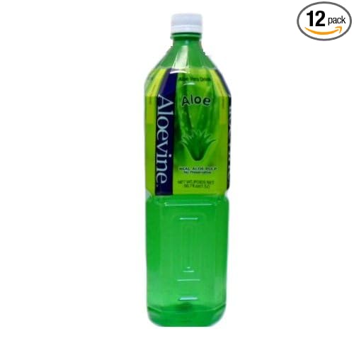 Aloevine Aloe Vera Drink Original 50.7 Ounce (Pack of 12)