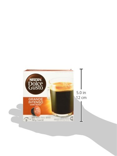 NESCAFÃƒâ€° Dolce Gusto Coffee Capsules Grande Intenso 48 Single Serve Pods (Makes 48 Cups) 16 Count (Pack of 3)