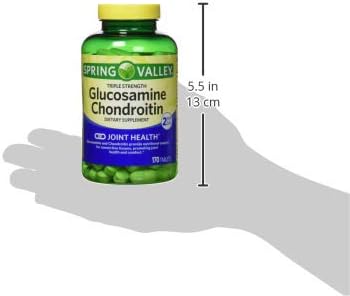 Spring Valley - Glucosamine Chondroitin Triple Strength 340 Tablets Twin Pack