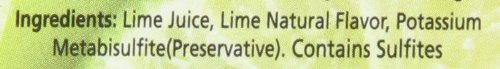 DeLallo Juice Lime 6.75-Ounce Plastic Containers (Pack of 12)