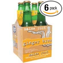 Maine Root Ginger Brew Soda 12 Ounce (Pack of 6) - Pack Of 6
