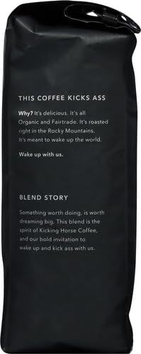 Kicking Horse CoffeeKick AssDark RoastWhole Bean10 Oz(Pack of 2)
