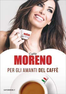 GRAN MISCELA BAR Roast CAFFE MORENO USA. Premium Blend Whole Bean 1Kg. 2.2 Pound Made in Italy il Vero espresso Napoletano.