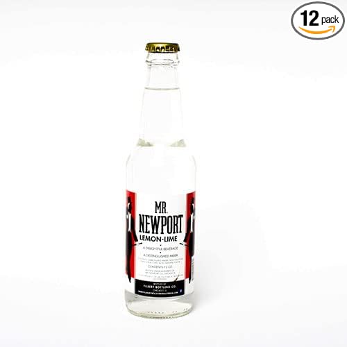 Mr. Newport Lemon-Lime- 12 oz (12 Glass Bottles) 12 Pack