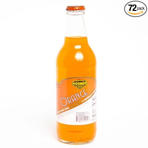 Hosmer Mountain Orange Soda - 12 oz (72 Glass Bottles)