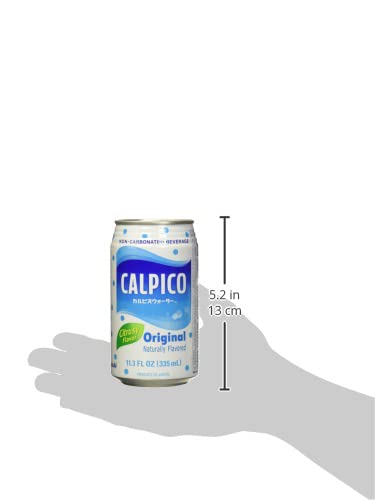 Calpico Original Citrusy Flavor Soft Drink in Can 11.3 fz (pack of 24)