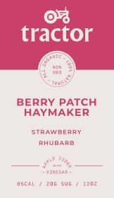 Tractor Beverage Co Organic Non-GMO Concentrate (Berry Patch 32 ounces--Pack of 12)