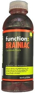 Function Drink Brainiac: Carambola Punch 16.9 Oz. / 12PK